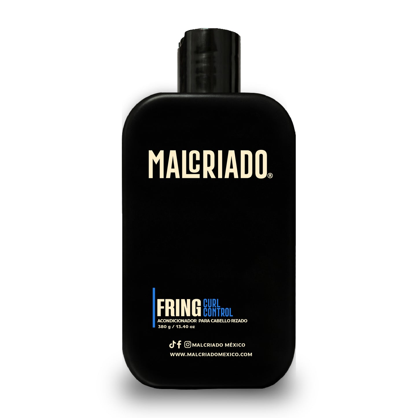 Fring Acondicionador para Cabello Rizado 380 g | Hidratación, Nutrición y Control de Frizz | Malcriado México