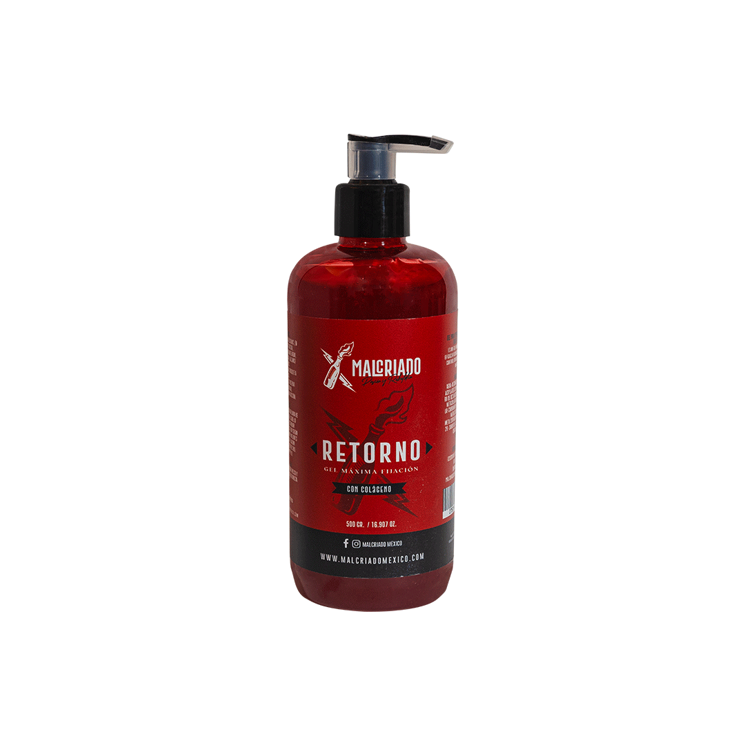 RETORNO GEL FIJACIÓN EXTRA FUERTE 500 GR