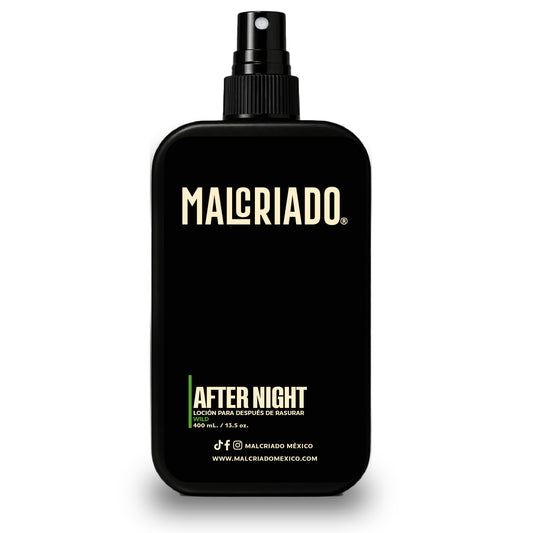 After Night Wild Loción para Después de Rasurar 400 mL | Hidratación, Frescura y Cuidado Facial Masculino | Malcriado México (Copia) (Copia)