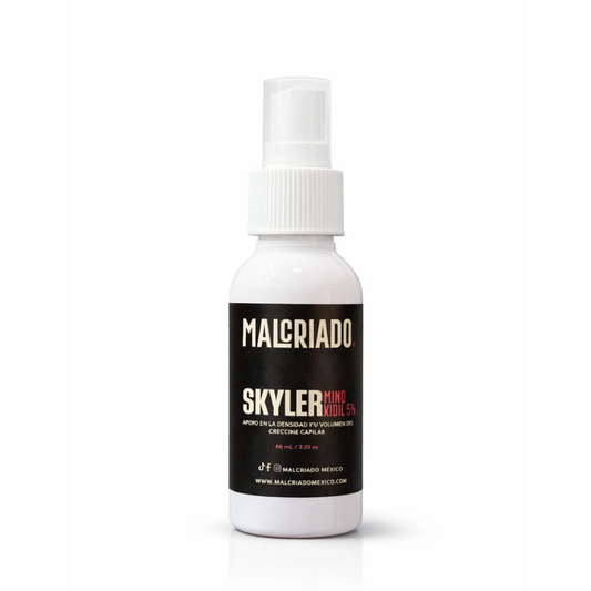 Skyler Minoxidil 5% para Mujeres 60 mL | Apoyo para la Densidad y Volumen Capilar | Malcriado México