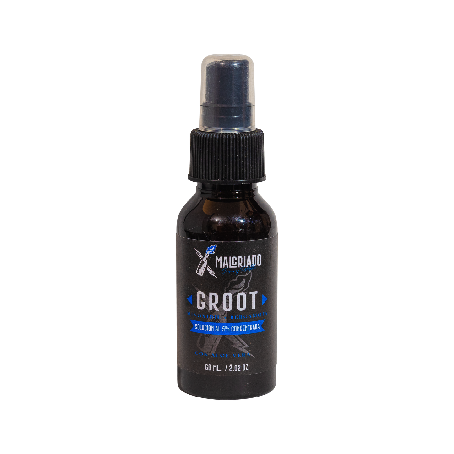 Groot Minoxidil 5% para hombres 60 mL | Apoyo para la Densidad y Volumen Capilar | Malcriado México (Copia)